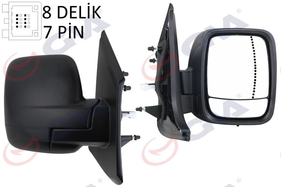 DIŞ DİKİZ AYNASI SAĞ TRAFIC-VİVARO 14> ELEKTRİK...