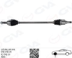 ÖN AKS KOMPLE SAĞ FORD YENI COURIER 17> 1.5-1.6...