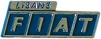 ARKA YAZI LİSANS FIAT (MAVİ)