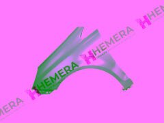 ÇAMURLUK ÖN SOL SAC SİNYAL DELİKLİ OPEL CORSA D 2...