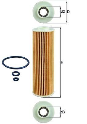 YAG FILTRESI MERCEDES M271 W203 CL203 S203 C209 A2...