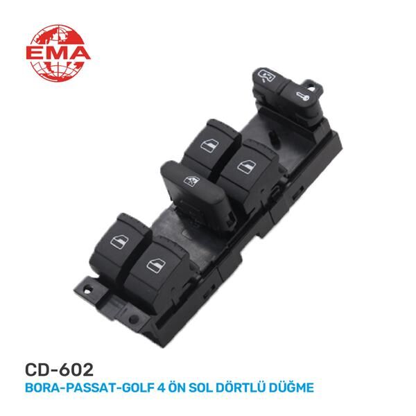 DÖRTLÜ DÜĞME SOL BORA-PASSAT-GOLF 4 ÖN