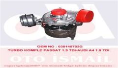 (7178585010S) TURBO KOMPLE PASSAT-SUPER B-A4-A6 1....