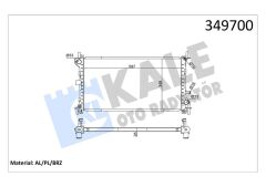 MOTOR SU RADYATORU (+AC) FOCUS 2.0 98>05 KLIMAL...