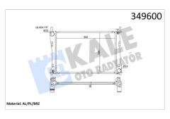 MOTOR SU RADYATORU FIESTA V FUSION 01>08 1.25 1...