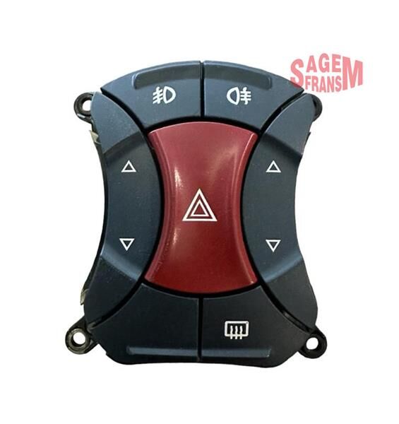 DÖRTLÜ FLAŞÖR+CAM AÇMA DÜĞMESİ FIAT DOBLO 01>