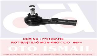 ROT BAŞI SAĞ RENAULT CLIO III 05>12 CLIO II 98&...