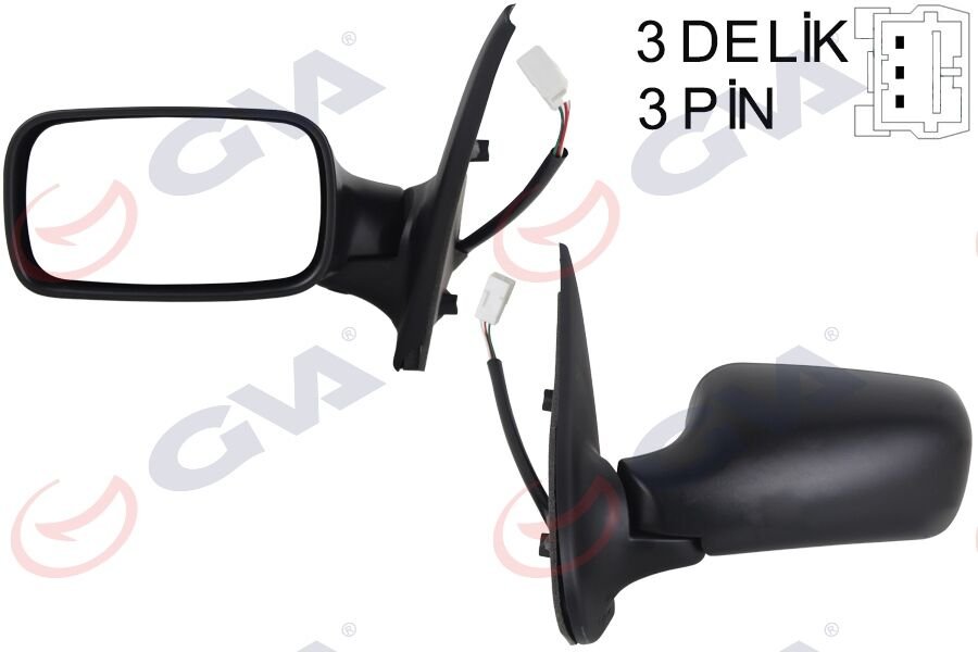 DIŞ DİKİZ AYNASI SOL PALIO 98> ELEKTRİKLİ+KONVE...