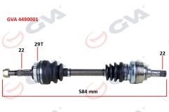 KOMPLE AKS SOL ASTRA F-VECTRA A 1.4i-1.6 16V (92-9...