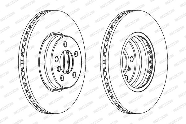 FREN DISKI ON LAND ROVER RANGE ROVER III L322 02&g...