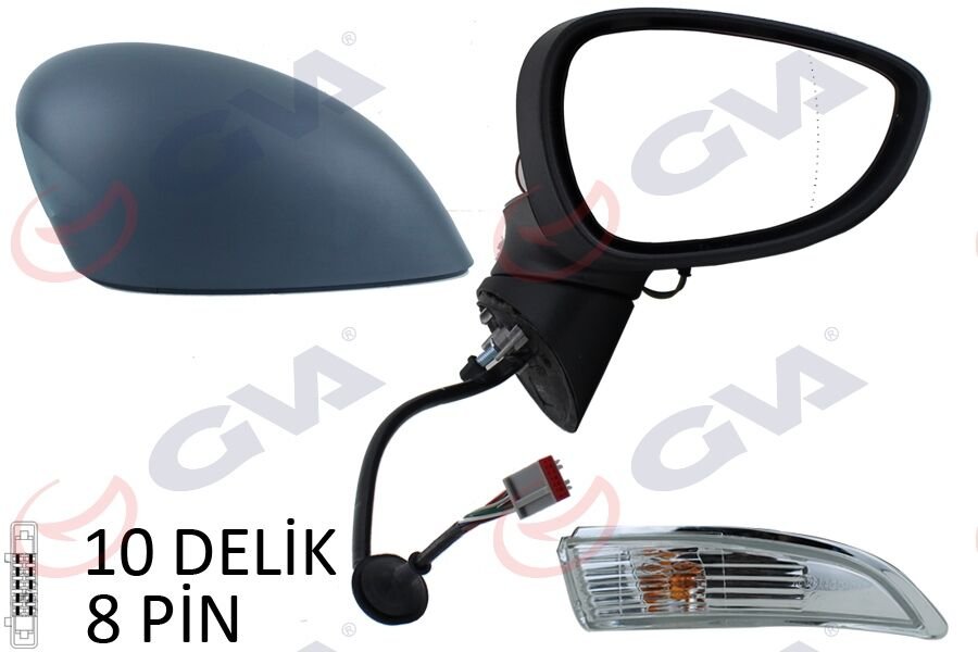 DIŞ DİKİZ AYNASI SAĞ FORD FİESTA 13> ELEKTRİKLİ...