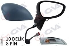 DIŞ DİKİZ AYNASI SAĞ FORD FİESTA 13> ELEKTRİKLİ...