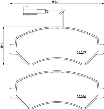 ÖN BALATA BOXER 06> JUMPER 06> DUCATO 06>...