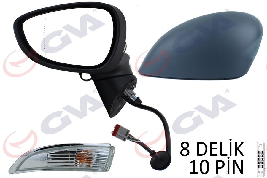 DIŞ DİKİZ AYNASI SOL FORD FİESTA 13> ELEKTRİKLİ...