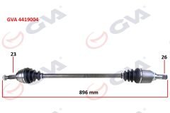 AKS ÖN KOMPLE SAĞ CLIO IV-SYMBOL 1.5DCI 12=> LO...