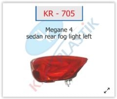 ARKA SİS FAR LAMBASI SOL MGN 4 (SEDAN MODEL)