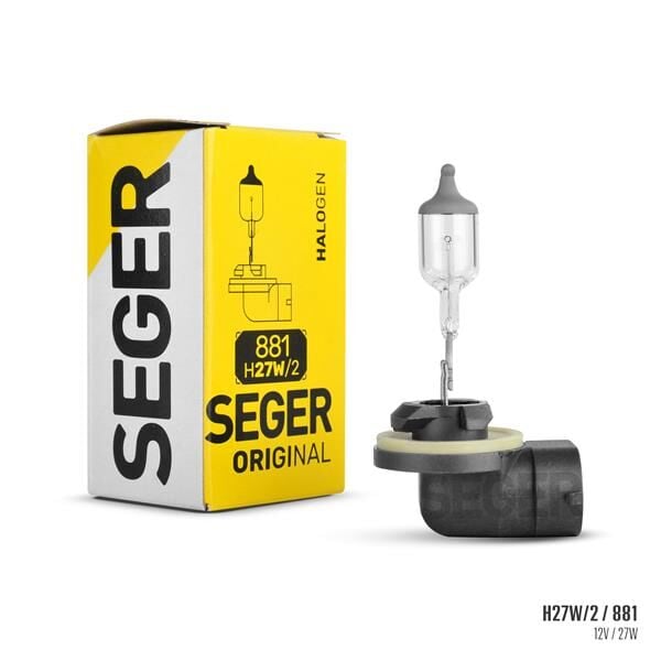 AMPUL H27W/2 (881) 12V 27W PGJ13 EĞRİ SOKET STANDA...