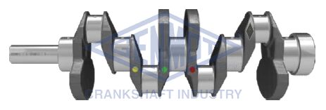 KRANK MİLİ HYUNDAI H100. H2600 2.6L D4BB TC TCI K...