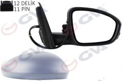 DIŞ DİKİZ AYNASI SAĞ MEGANE 15> ELEKTRİKLİ+ISIT...