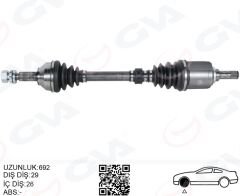 KOMPLE AKS SOL NISSAN QASHQAI 1.5L K9K J10 06-13 (...
