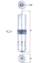 YAKIT FILTRESI BMW M47 M57N N47 N57 E87 E90 E92 E9...