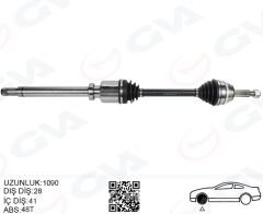 ÖN AKS KOMPLE SAĞ FORD TRANSIT V347 2.2TDCI 115PS ...