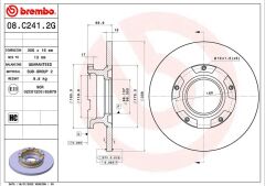 ARKA BALATA DİSKLİ TAKIM FORD TOURNEO CUSTOM-TRAN...