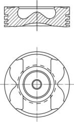 MOTOR PİSTON+SEGMAN (0.50) (89.00mm) MASTER 01>...