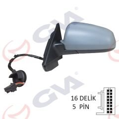 DIŞ DİKİZ AYNASI SOL A3 03> ELEKTRİKLİ+ISITMALI...