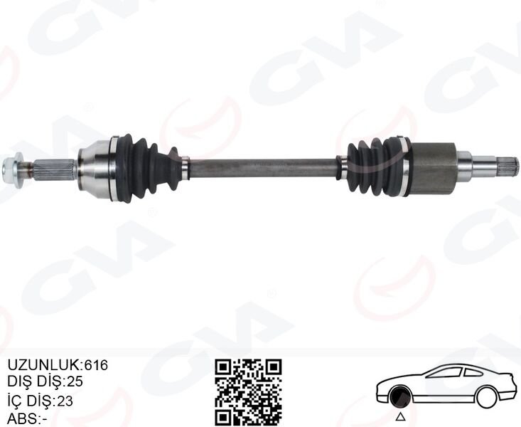 ON AKS KOMPLE SOL FORD TRANSİT COURIER 1.5 -1.6 TD...