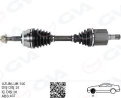 ÖN AKS KOMPLE SOL VOLVO S40 I V40 I 1.8-2.0 97>...