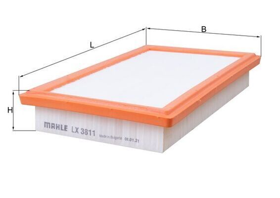 HAVA FILTRESI MERCEDES M274 W205 S205 C205 W213 R1...