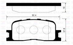 ARKA BALATA CAMRY (XV3) 2.0 VVTI-2.4 VVTI-3.0 V6-3...