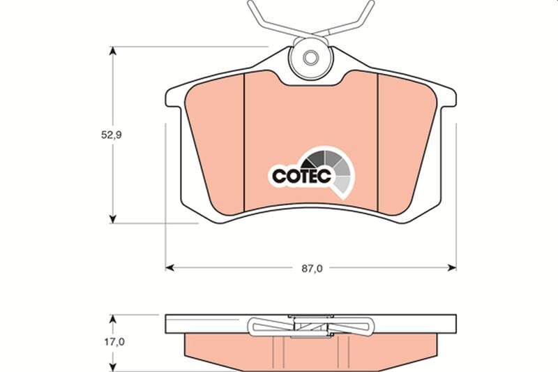 ARKA BALATA FLUENCE-MEGANE II-III-P207-P308-P307-P...