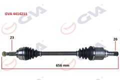 KOMPLE AKS SOL SYMBOL-THALIA/LOGAN II 1.5 DCI (12-...