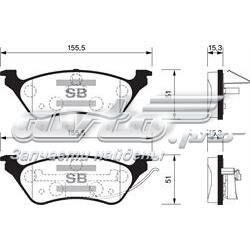 ARKA BALATA CARAVAN 3.3 AWD-3.8 (00-07)VOYAGER III...