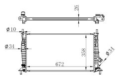 MOTOR SU RADYATORU FOCUS II FOCUS II C MAX 1.6TDCI...