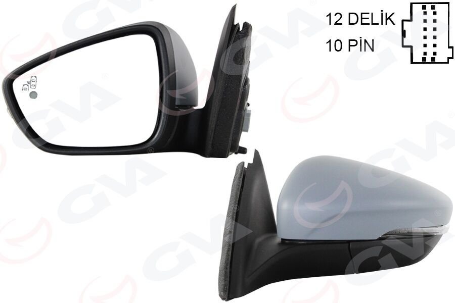DIŞ DİKİZ AYNASI SOL FORD FOCUS 18> ELEKTRİKLİ ...