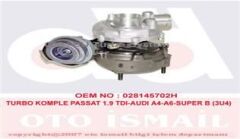TURBO KOMPLE PASSAT 1.9 TDI-AUDI A4-A6-SUPER B (3U...
