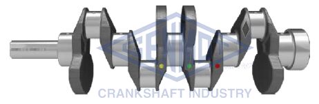 KRANK MİLİ HYUNDAI H100. STAREX 2.5L D4BH TC TCI 0...