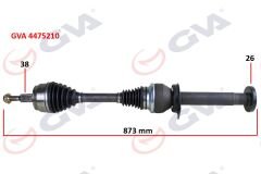 KOMPLE AKS SAĞ TRANSPORTER T5 2.5 TDİ (03-11) 6 Vİ...