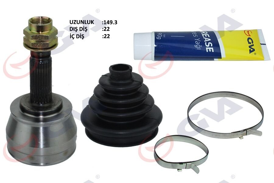 AKS KAFASI DIŞ ÖN PALIO/ALBEA 1.2 (03-07) (22x22x4...