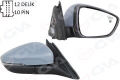 DIŞ DİKİZ AYNASI SAĞ FORD FOCUS 18> ELEKTRİKLİ ...