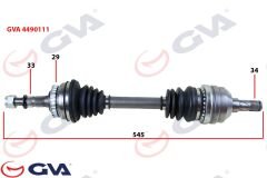 KOMPLE AKS SOL VECTRA B 1.6İ-1.8İ-2.0İ (95-03) ABS...
