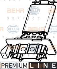 KALORIFER REZISTANSI GOLF5-GOLF6-JETTA-PASSAT-CADDY-A3-Q3-LEON  04-13