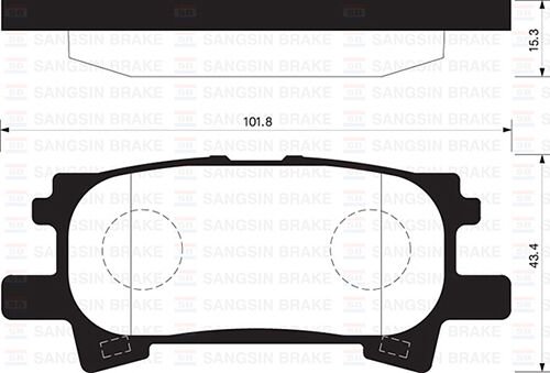 ARKA BALATA LEXUS RX 300-350-400 (03-08)TÜM TEKER...