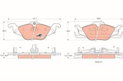 ÖN FREN BALATASI ASTRA G 1.2-1.4-1.6-1.7D-1.8-2.0D...