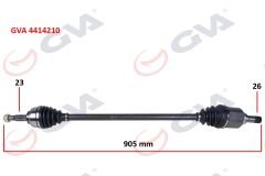 KOMPLE AKS SAĞ SYMBOL-THALIA/LOGAN II 1.5 DCI (12-...
