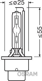 AMPUL GAZ DESARJLI 35W (D2S) XENARC ULTRALIFE (SUL...