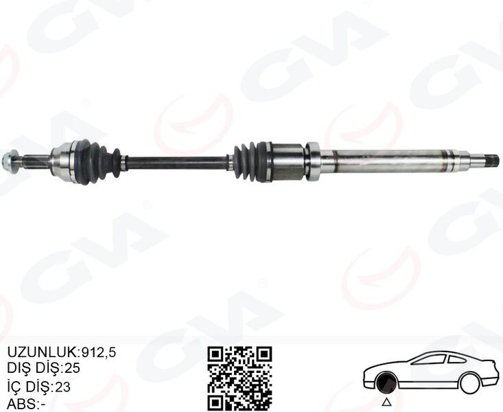 ÖN AKS KOMPLE SAĞ FORD COURIER 1.5 1.6 TCDI 14>...